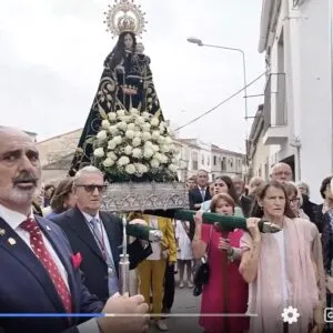 Procesión de la Virgen del Rosario (TV Actualidad)