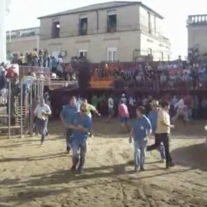 Fiestas Huertas 2011 Subida Capeas Lunes Susto en La Garrafa