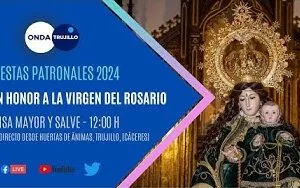 Misa mayor a la Virgen del Rosario 2024 (Onda Trujillo)
