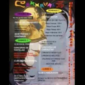 Huertas de Ánimas ya tiene preparado su programa de Carnavales 2014