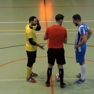 Fútbol sala 1ª Extremeña. Resumen del partido Atco. San José 4 Guadalupense 0.