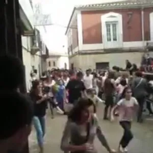 Subida de capea infantil, Fiestas del Rosario 2010
