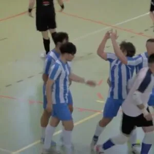 Fútbol sala 1ª Extremeña. Resumen del partido Atco. San José 7 Logrosan 1. (TV Actualidad)